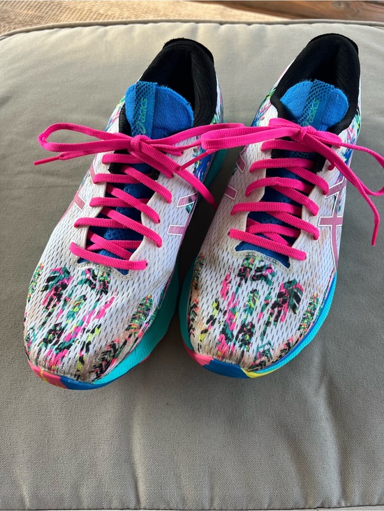 Asics Shoes - ASICS Women's Gel Nimbus 24 White Confetti Turquoise